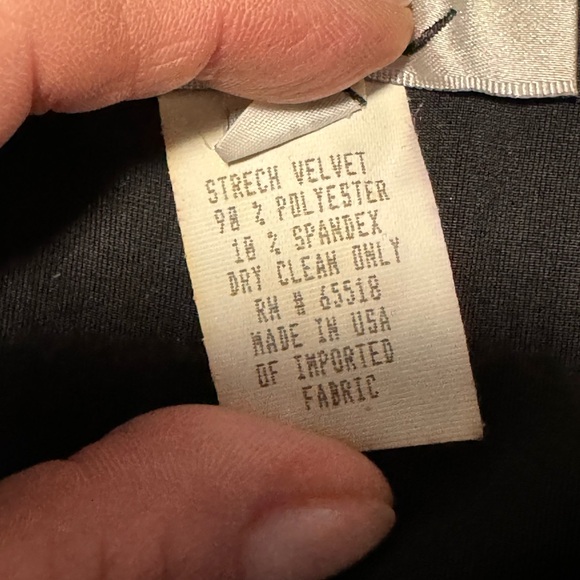 Patra Stretch Velvet Tank. black. Size XL. NWT. - Picture 6 of 6